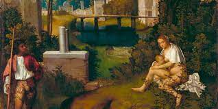Lire la suite à propos de l’article GIORGIONE, L’Orage dit aussi la Tempête, 1508